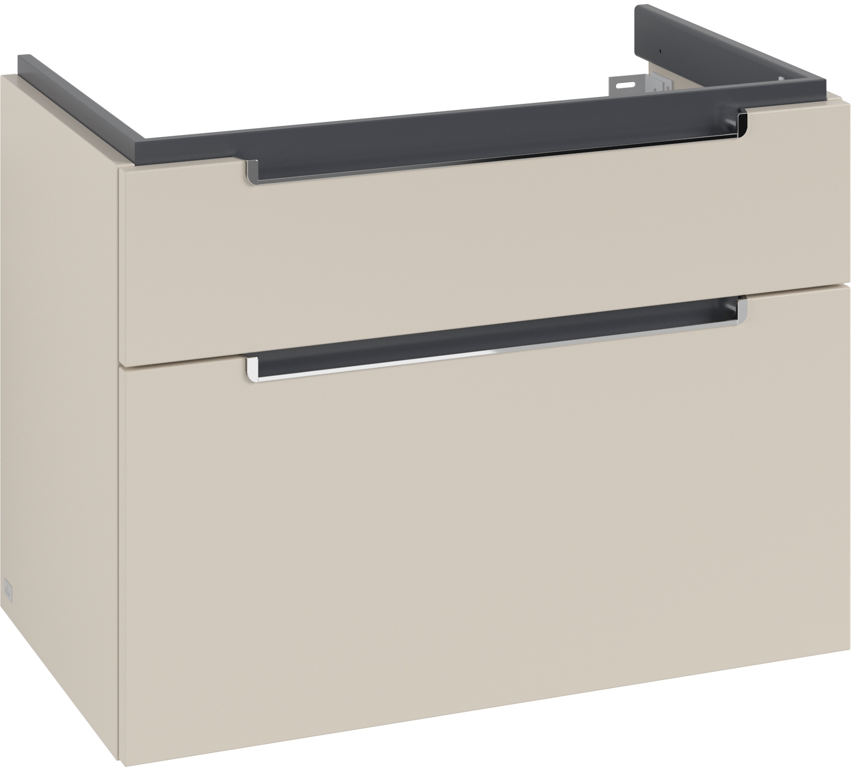 Darmowa Dostawa - Szafka 78.7x44.9x59 cm podumywalkowa wisząca szara Villeroy & Boch Subway 2.0 A91410VN