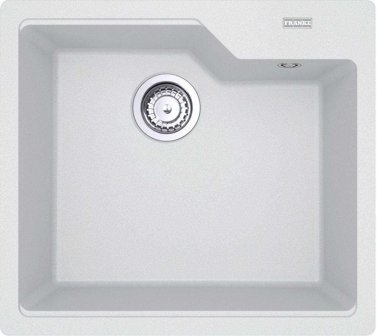 Darmowa Dostawa - Zlewozmywak granitowy 56x50 cm biały Franke Urban 1140687258