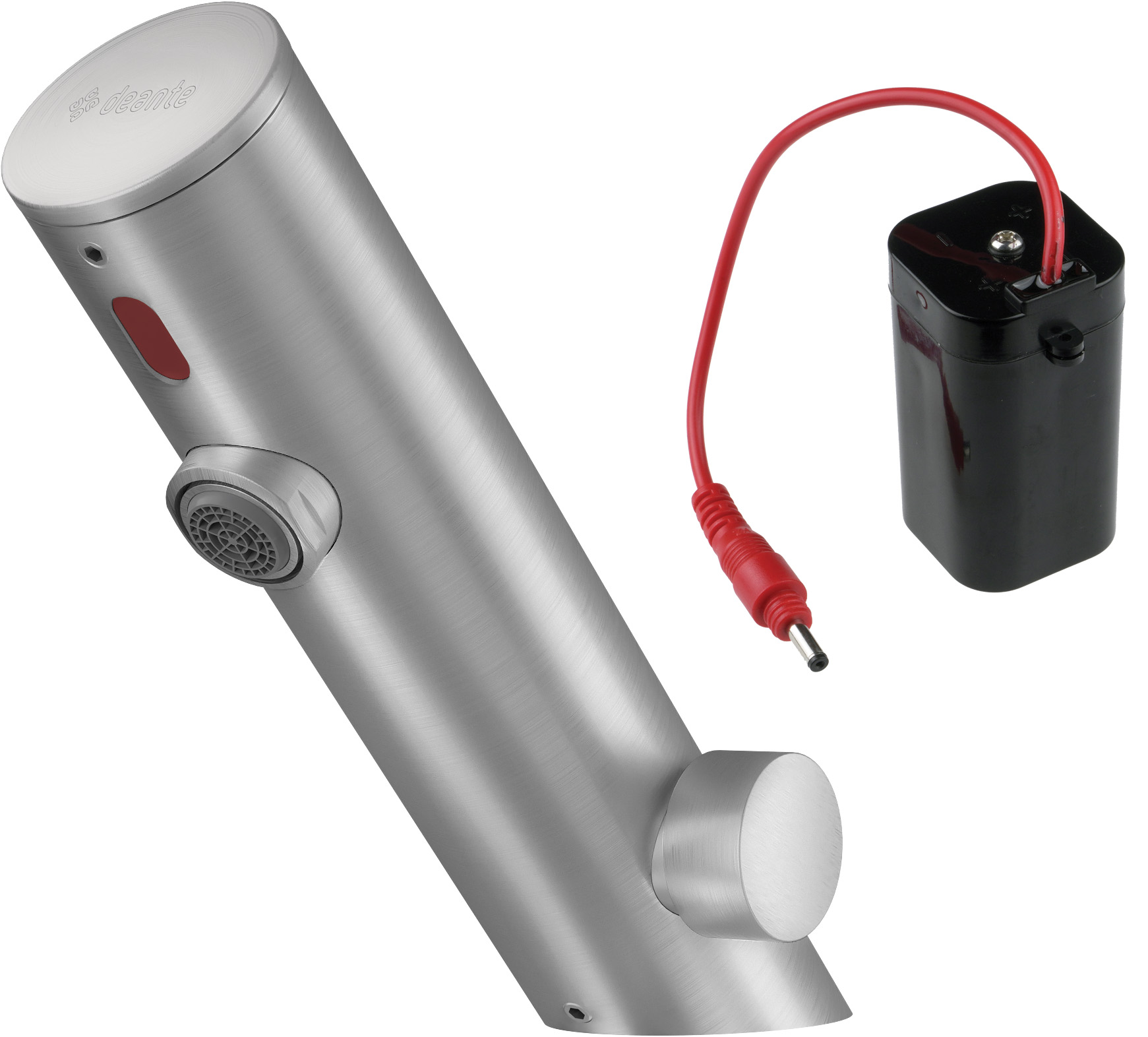 Darmowa Dostawa - Bateria umywalkowa stojąca elektroniczna stal Deante Sense BQRF29R