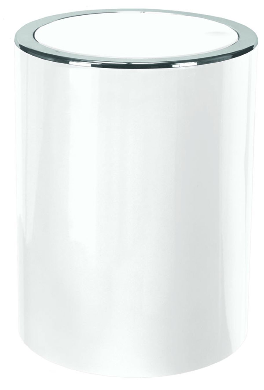 Darmowa Dostawa - Kosz na śmieci 5 l biały Kleine Wolke Clap 5829114858