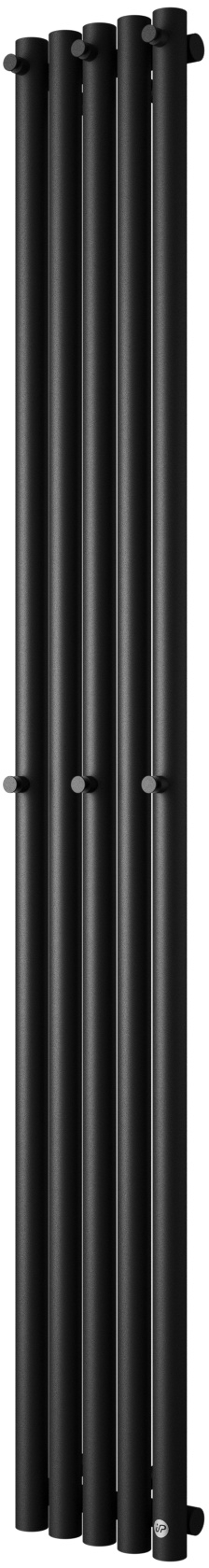 Darmowa Dostawa - Grzejnik łazienkowy dekoracyjny 120x24 cm czarny Instal Projekt Hengo HEN12005C31