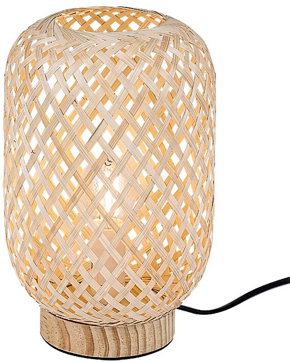 Darmowa Dostawa - Lampa stołowa 1x25 W naturalna Rabalux Alinafe 74016
