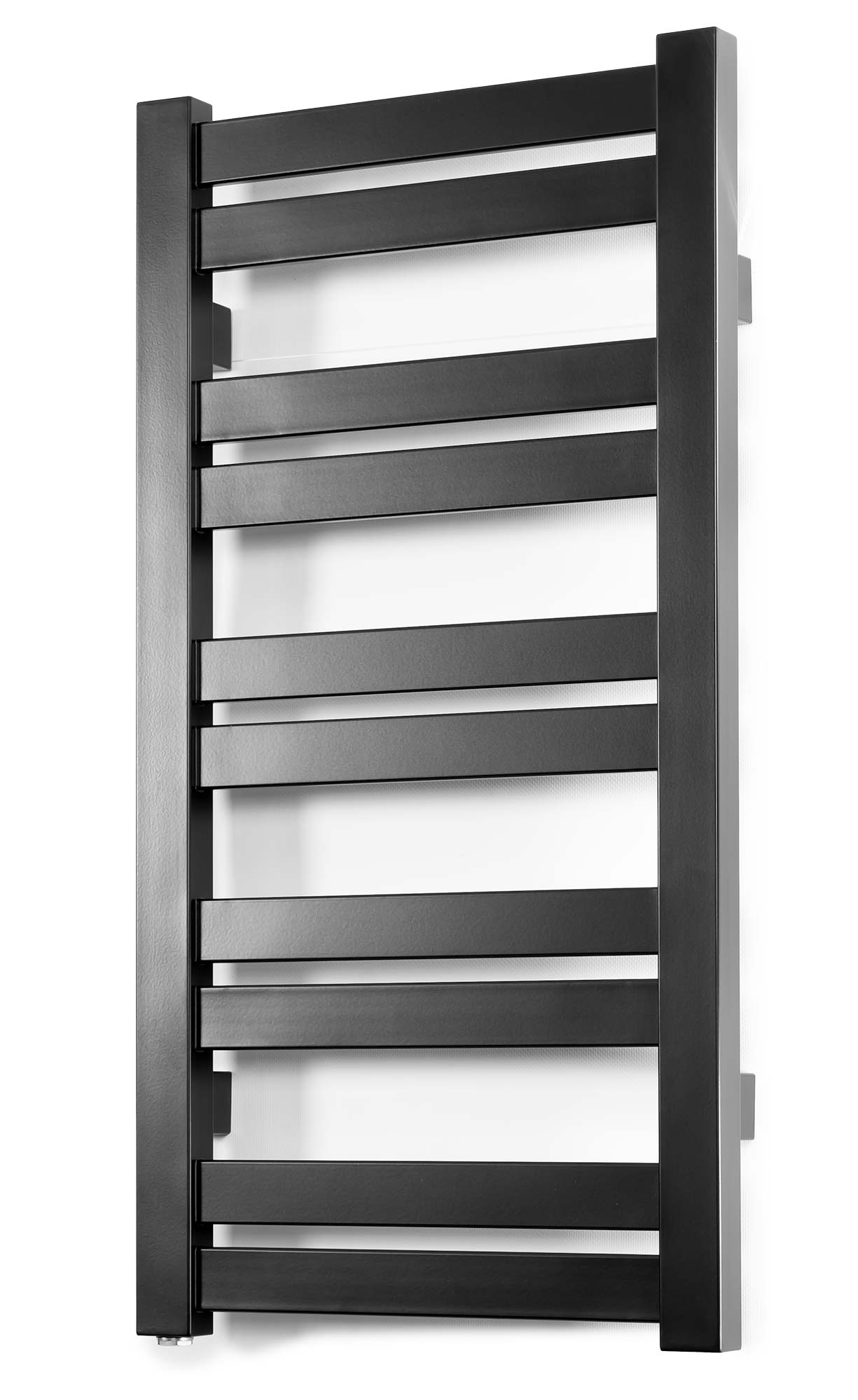 Darmowa Dostawa - Grzejnik łazienkowy dekoracyjny 77.3x40 cm czarny Enix Hyacinth H00040007732130D2000