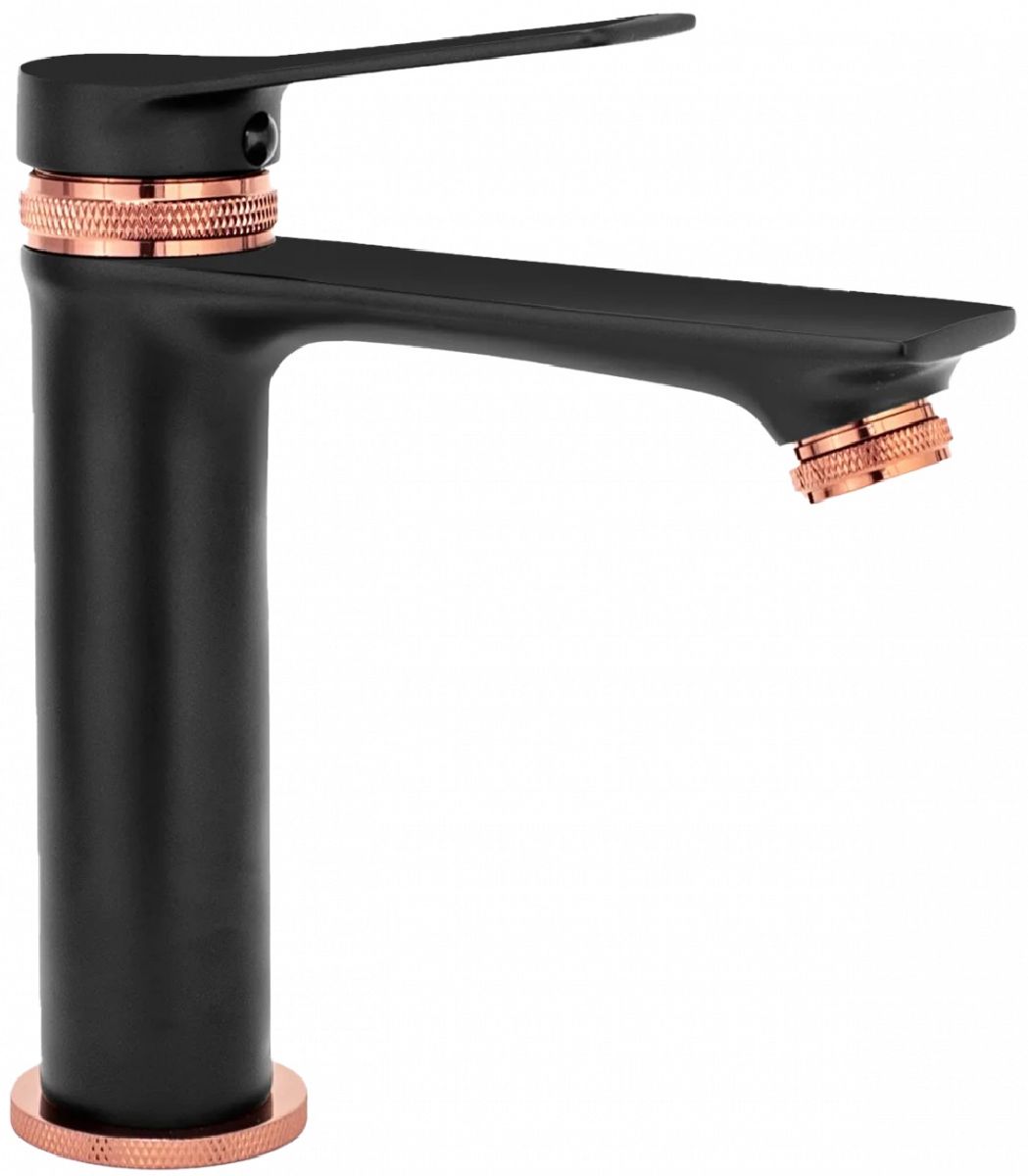 Darmowa Dostawa - Bateria umywalkowa stojąca czarna Rea Viral REAB2025