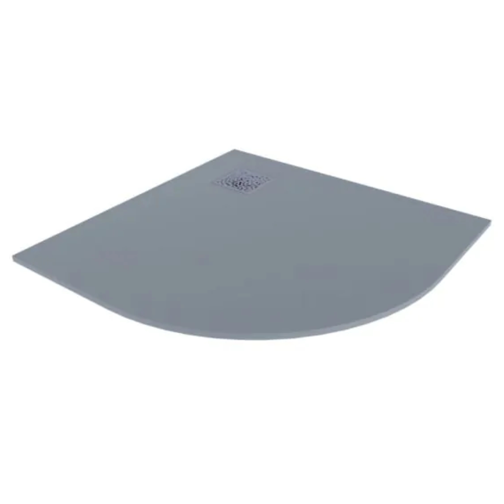 Darmowa Dostawa - Brodzik półokrągły 90x90 cm beton Excellent Arda BREX1504090090CON