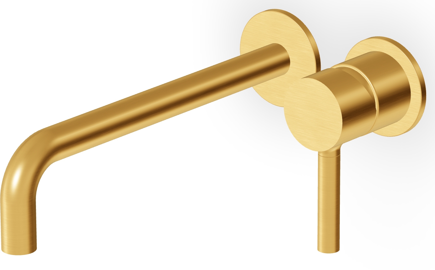 Darmowa Dostawa - Bateria umywalkowa podtynkowa złota Zucchetti Pan ZP6123C41