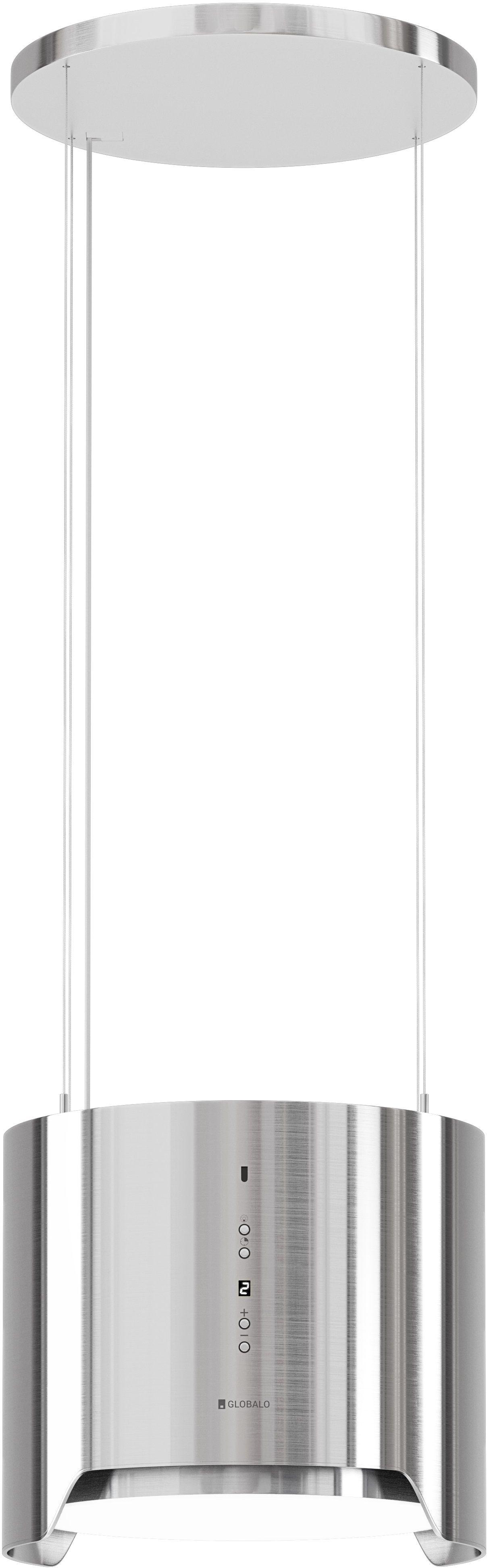 Darmowa Dostawa - Okap kuchenny 39 cm wyspowy stal Globalo Design Arenoflow ARENOFLOW394INOX