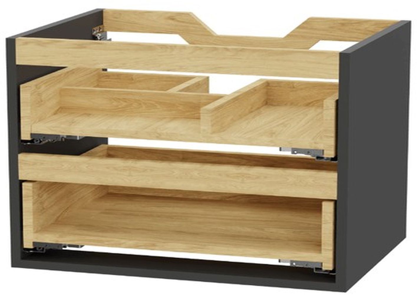 Darmowa Dostawa - Korpus szafki 80x46.5x50 cm podumywalkowa wisząca szara-dąb Excellent Tuto 2.0 MLEX2172800GRBL