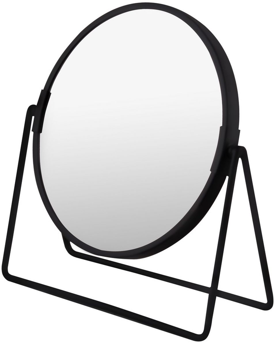 Darmowa Dostawa - Lusterko kosmetyczne 19.5x21.3 cm okrągłe czarny AWD Interior AWD02091468