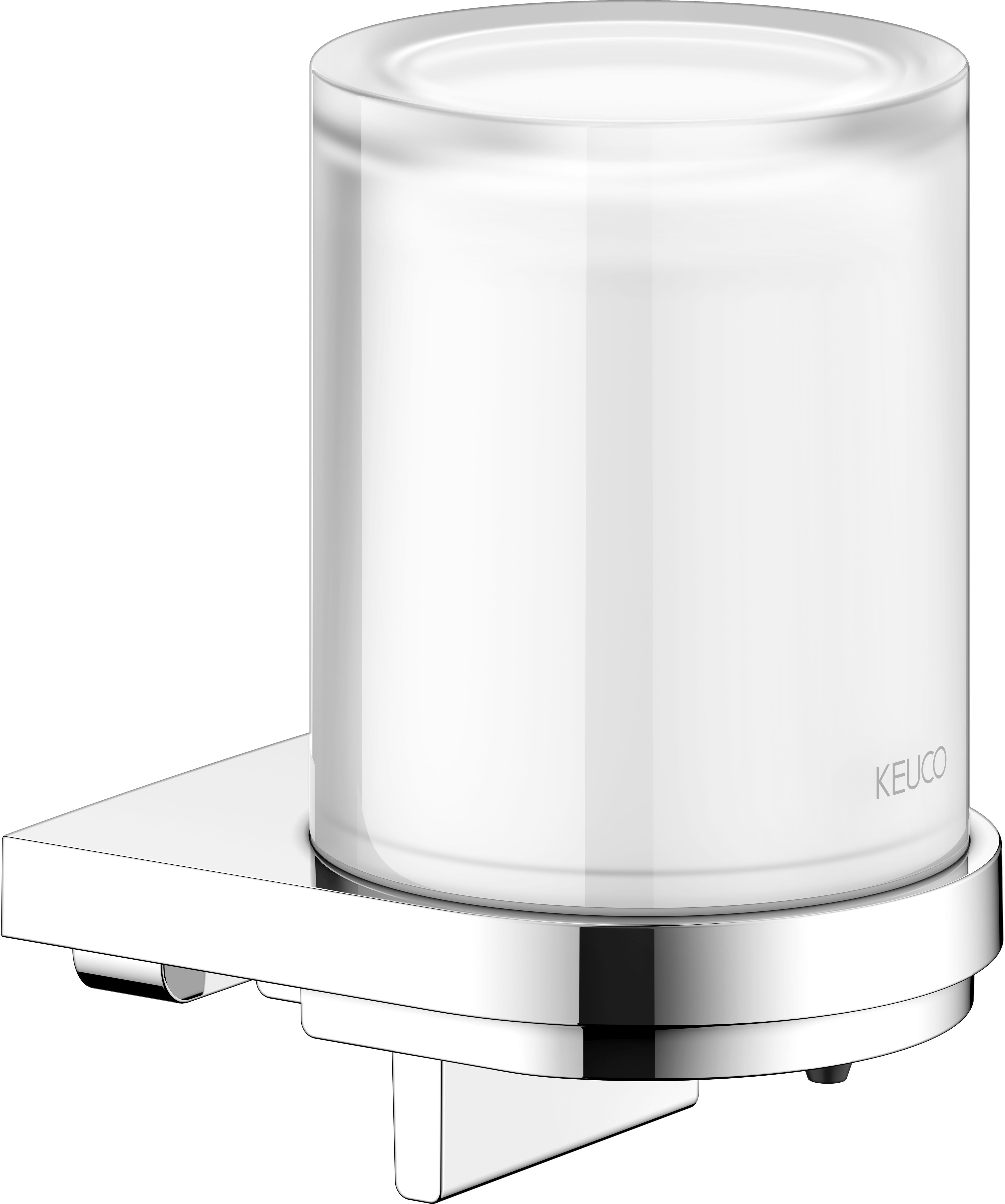 Darmowa Dostawa - Dozownik do mydła 180 ml chrom-szklany Keuco Collection Moll 12752019000