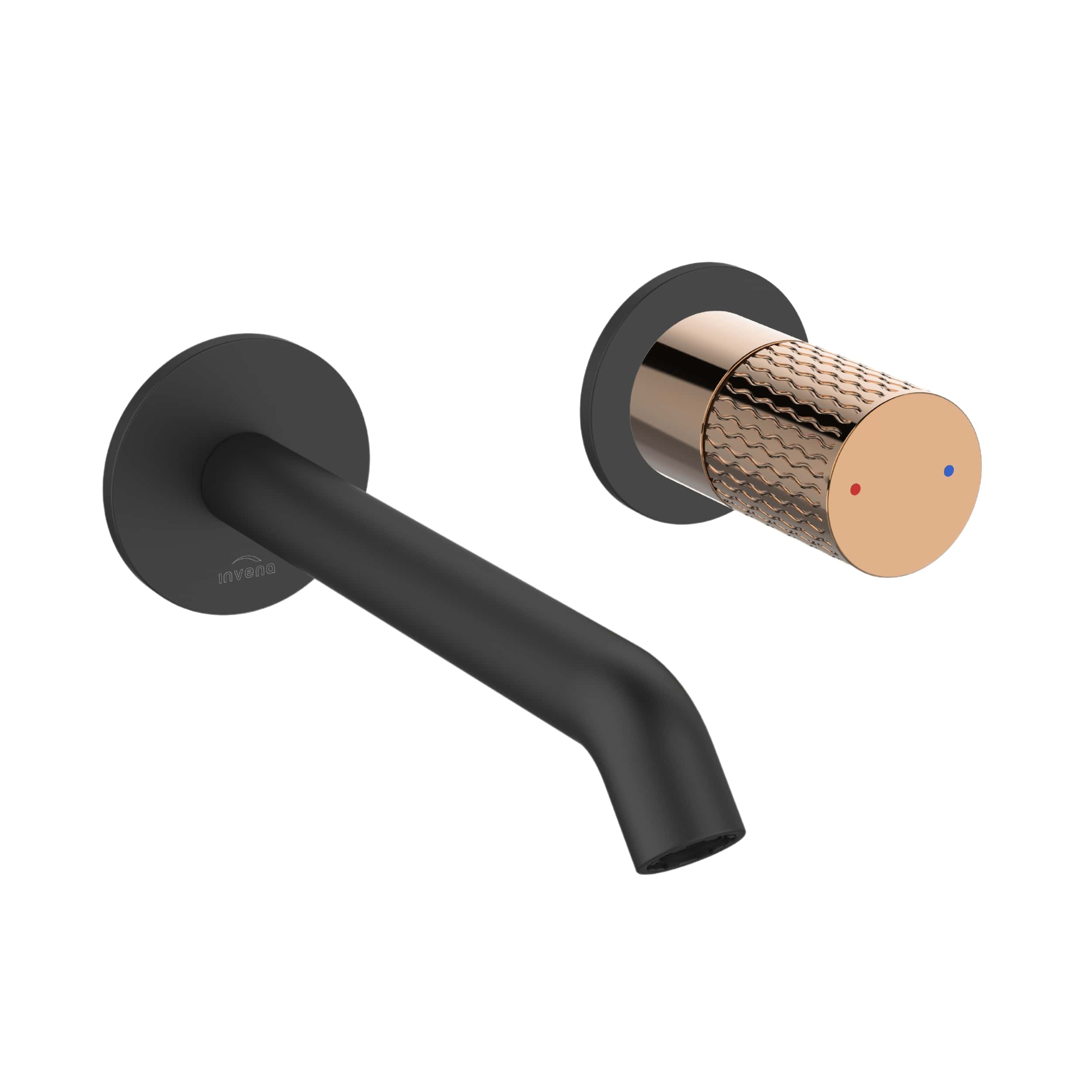 Darmowa Dostawa - Bateria umywalkowa podtynkowa czarna Invena Moonlight BP77U14