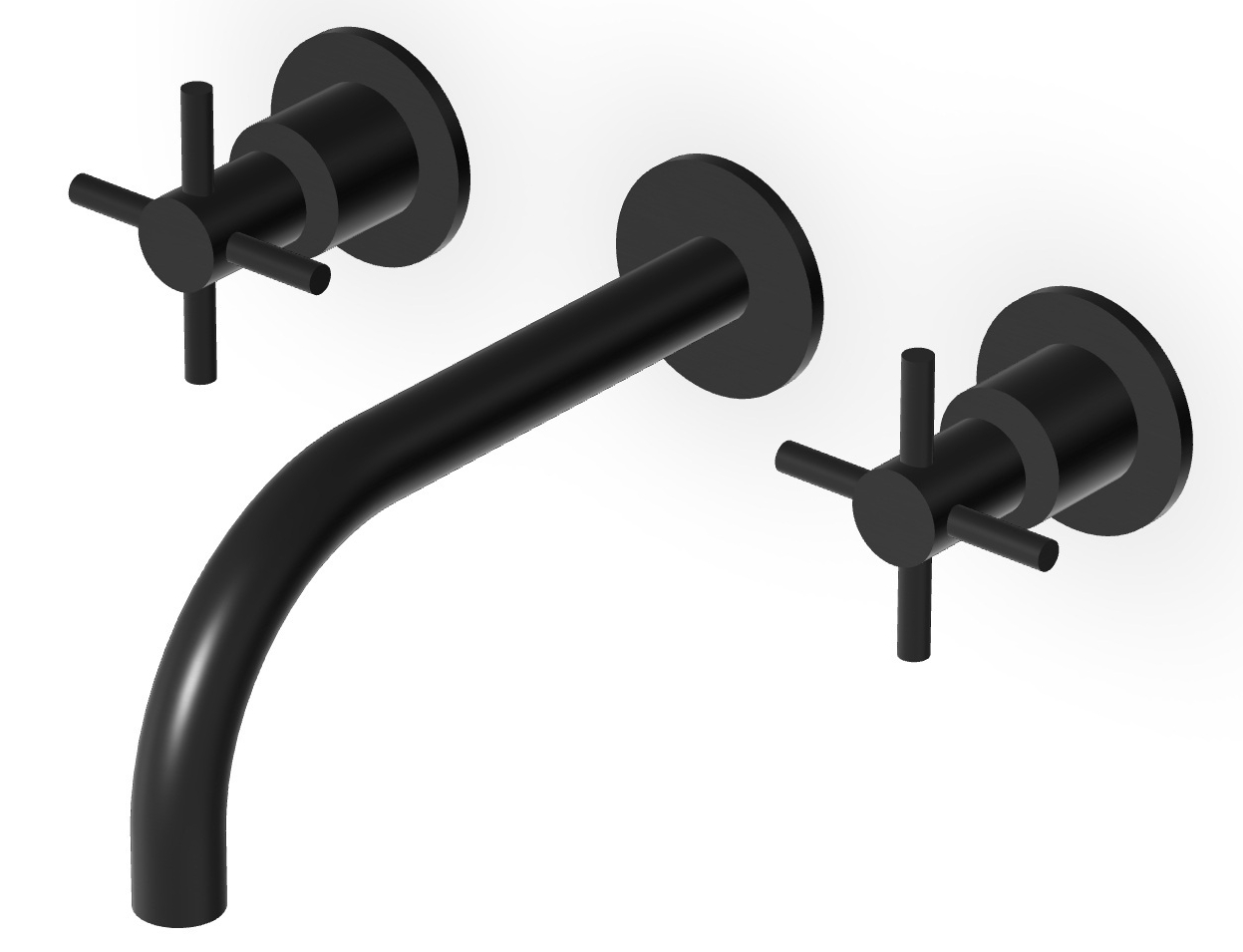 Darmowa Dostawa - Bateria umywalkowa podtynkowa czarna Zucchetti Helm ZHM760XP81