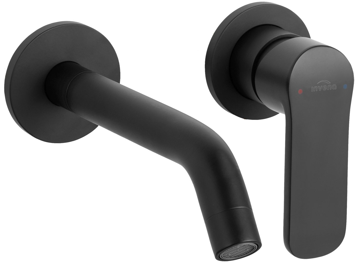 Darmowa Dostawa - Bateria umywalkowa podtynkowa czarna Invena Siros BP90U04