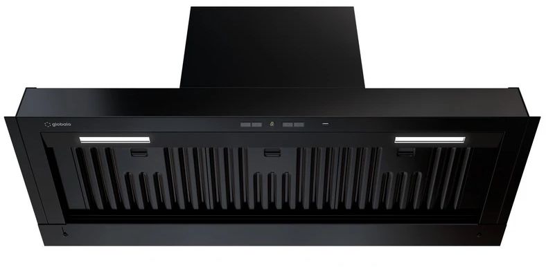 Darmowa Dostawa - Okap kuchenny 90 cm podszafkowy czarny Globalo Design Vellaris VELLARIS901BLACK