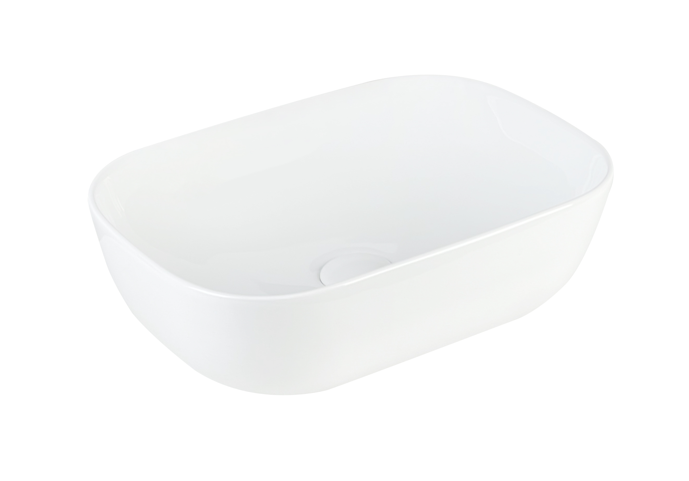 Darmowa Dostawa - Umywalka 45.5x32 cm owalna nablatowa biała Aquavea Duquesa DUQUBIA