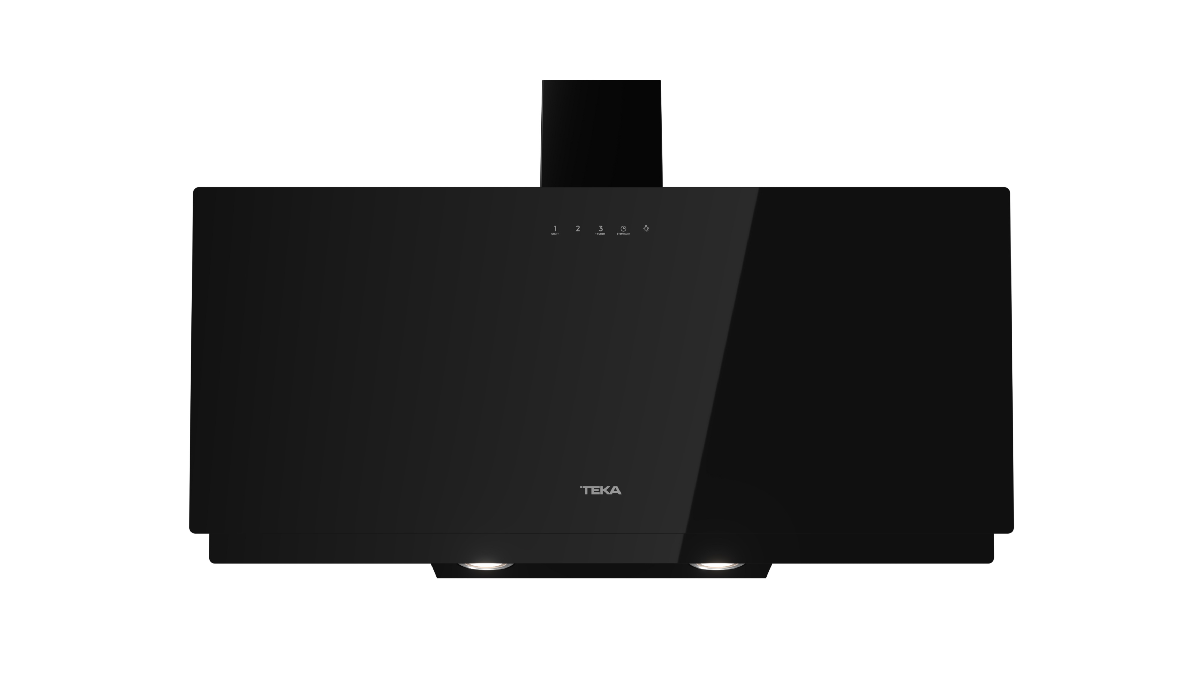 Darmowa Dostawa - Okap kuchenny 90 cm ścienny czarny Teka Easy 112950012