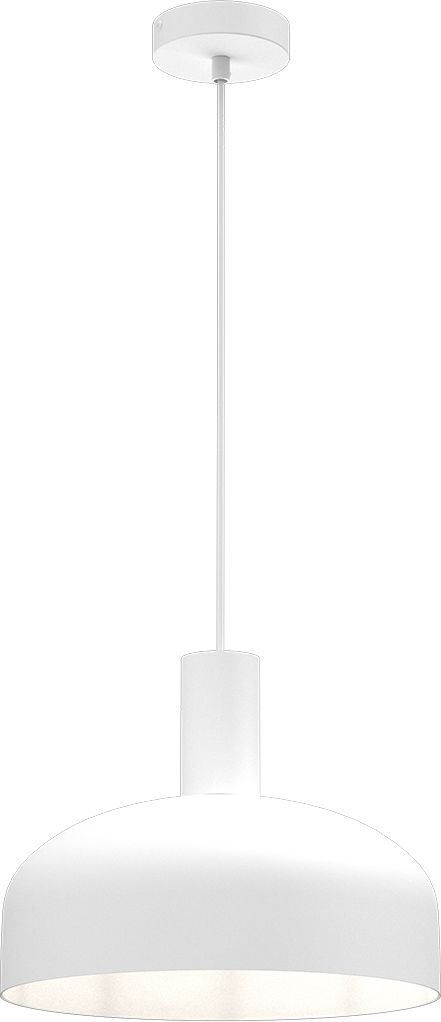 Darmowa Dostawa - Lampa wisząca 1x60 W biała Milagro Visby MLP1552