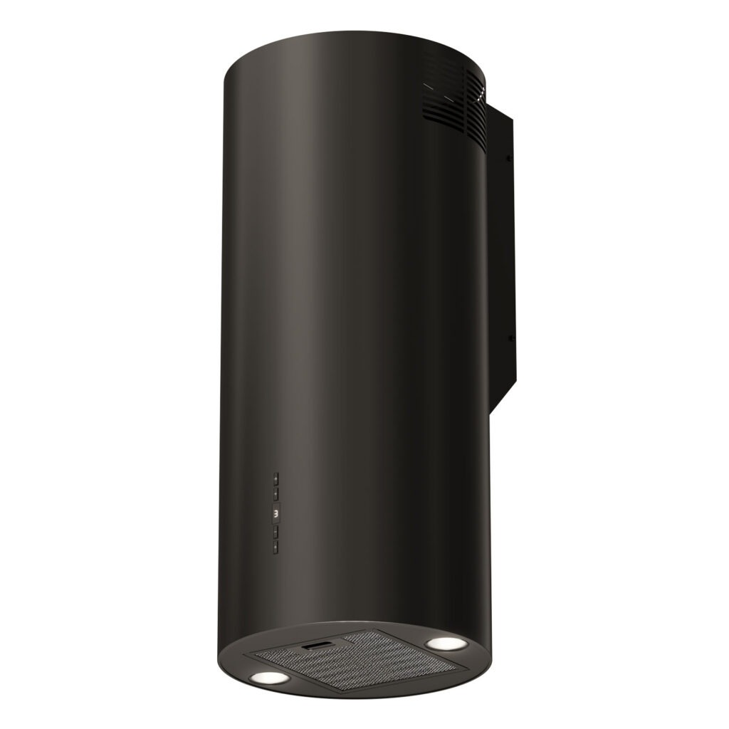 Darmowa Dostawa - Okap kuchenny 35 cm kominowy czarny Maan Elba OELBW835J4KSS3CZMCEO