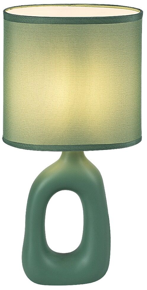 Darmowa Dostawa - Lampa stołowa 1x40 W zielona Rabalux Sylira 74071