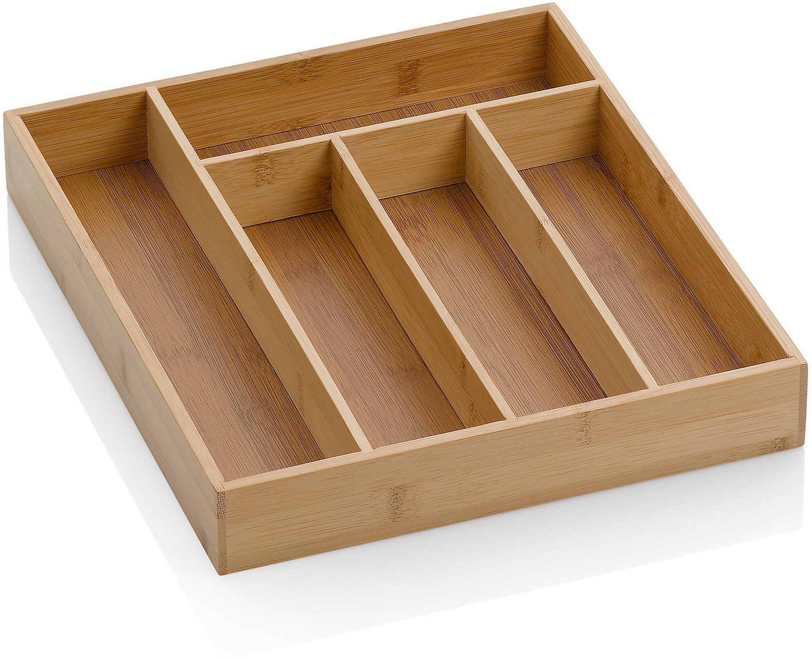 Darmowa Dostawa - Organizer na sztućce 34x30x5 cm brązowy Kela Kalma 12011