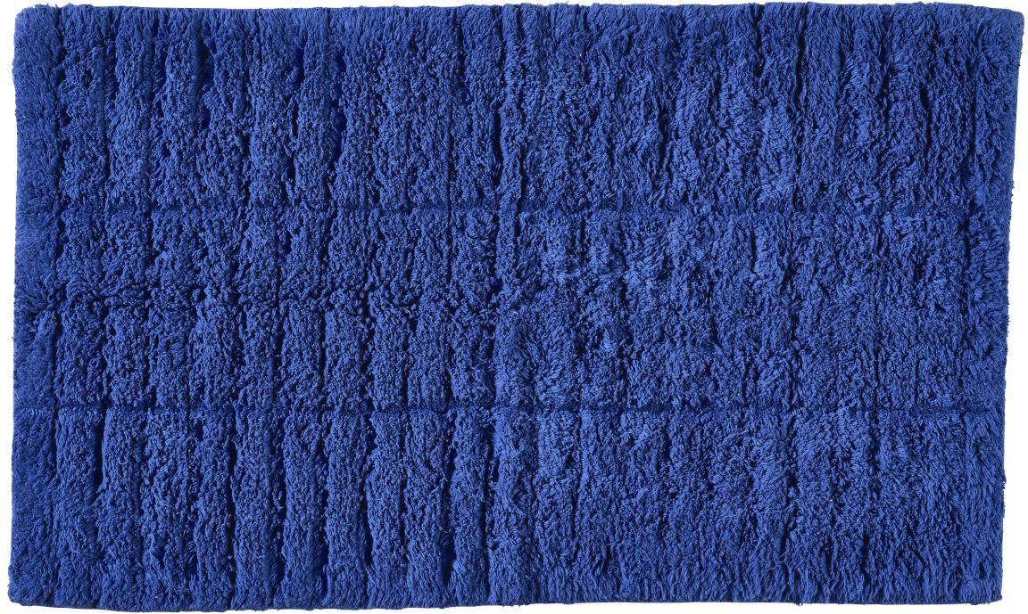 Darmowa Dostawa - Dywanik łazienkowy 80x50 cm prostokątny niebieski Zone Denmark Tiles 31574