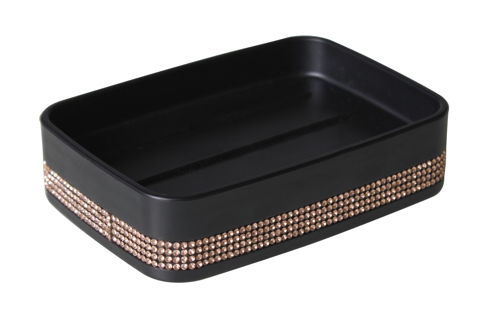 Darmowa Dostawa - Mydelniczka stojąca czarna Splendid Fancy LAFANCYMYDELNCZA