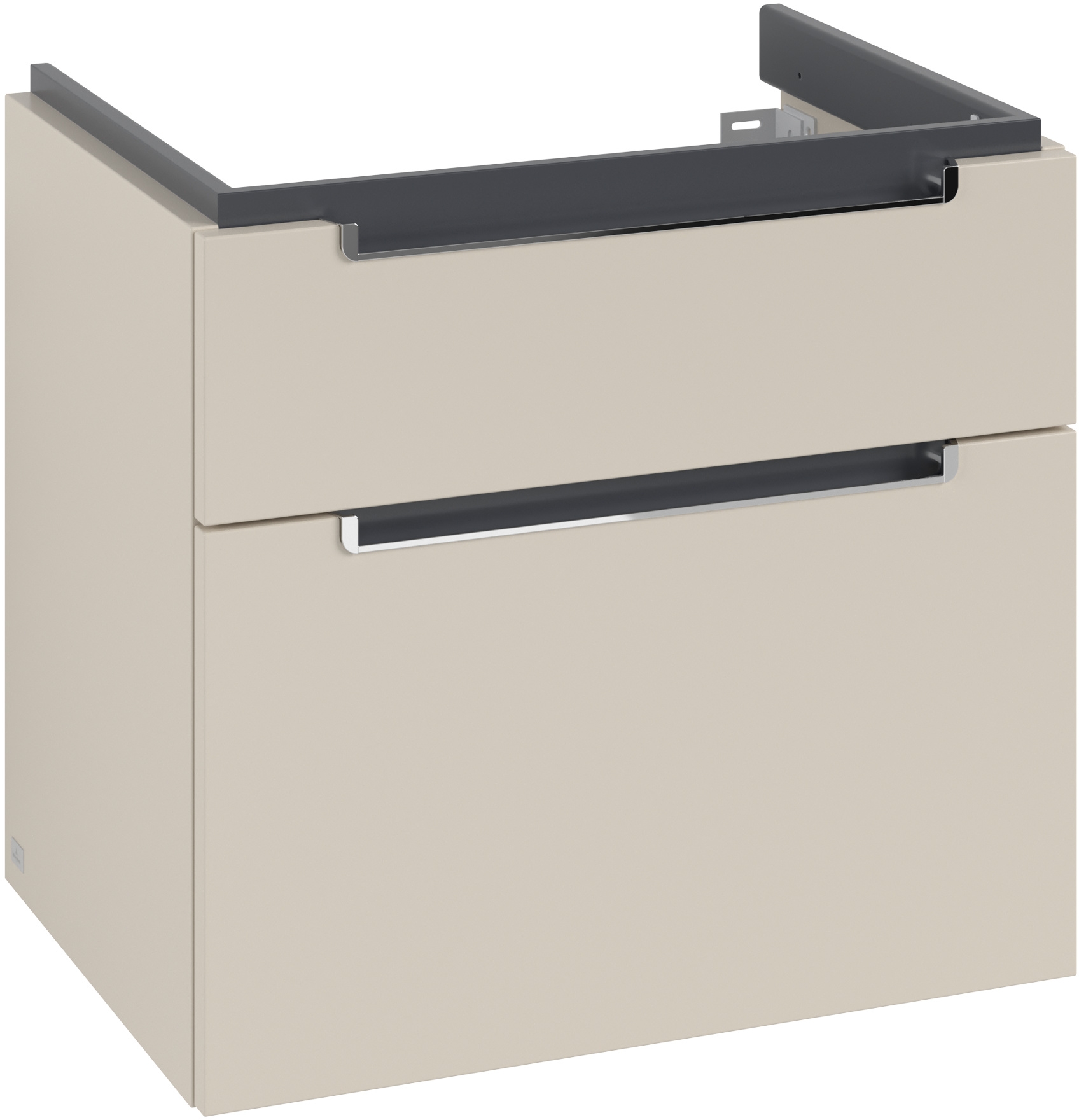 Darmowa Dostawa - Szafka 63.7x45.4x59 cm podumywalkowa wisząca szara Villeroy & Boch Subway 2.0 A91010VN