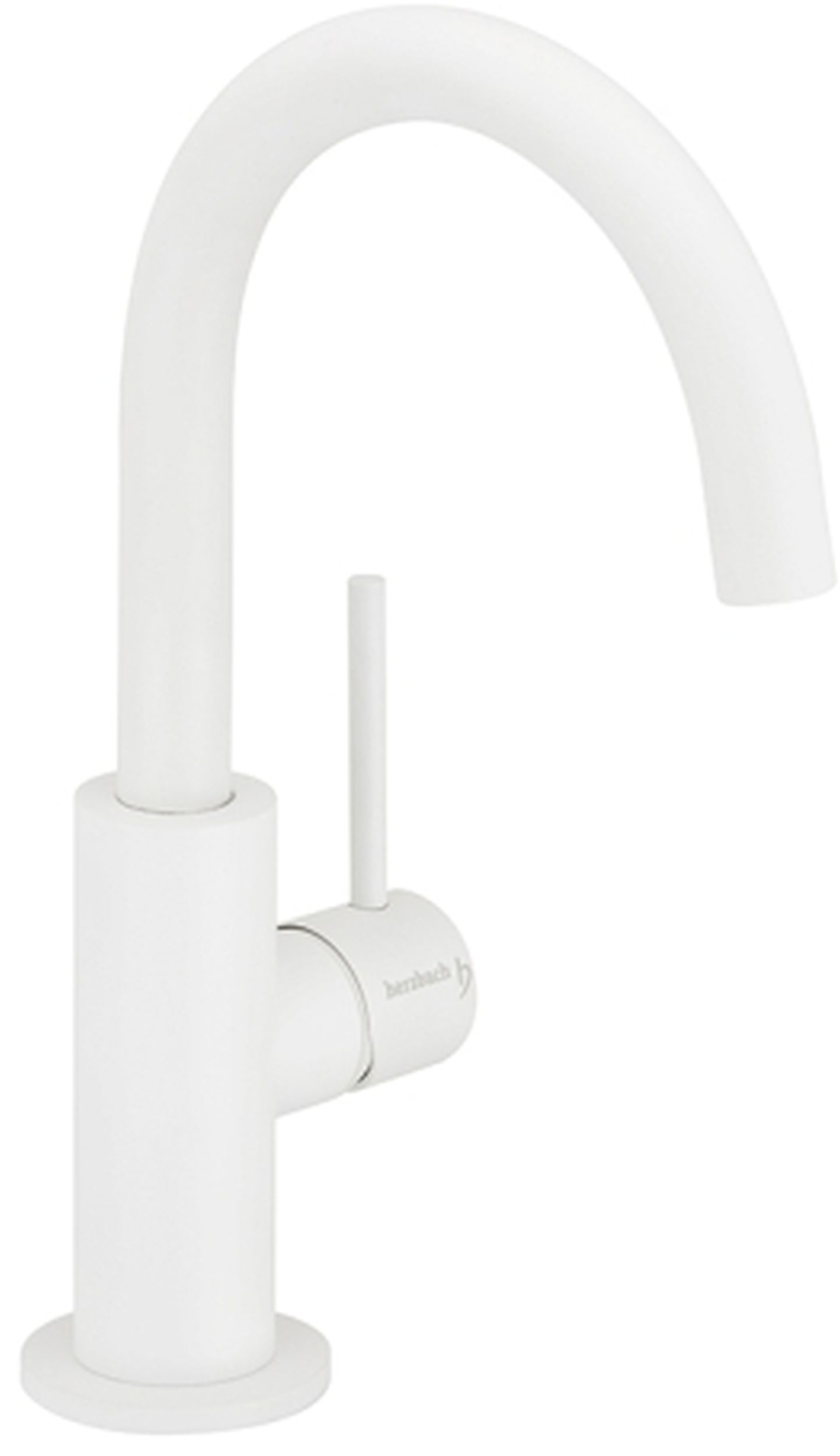 Darmowa Dostawa - Bateria umywalkowa stojąca biała Herzbach Deep White 23203420107