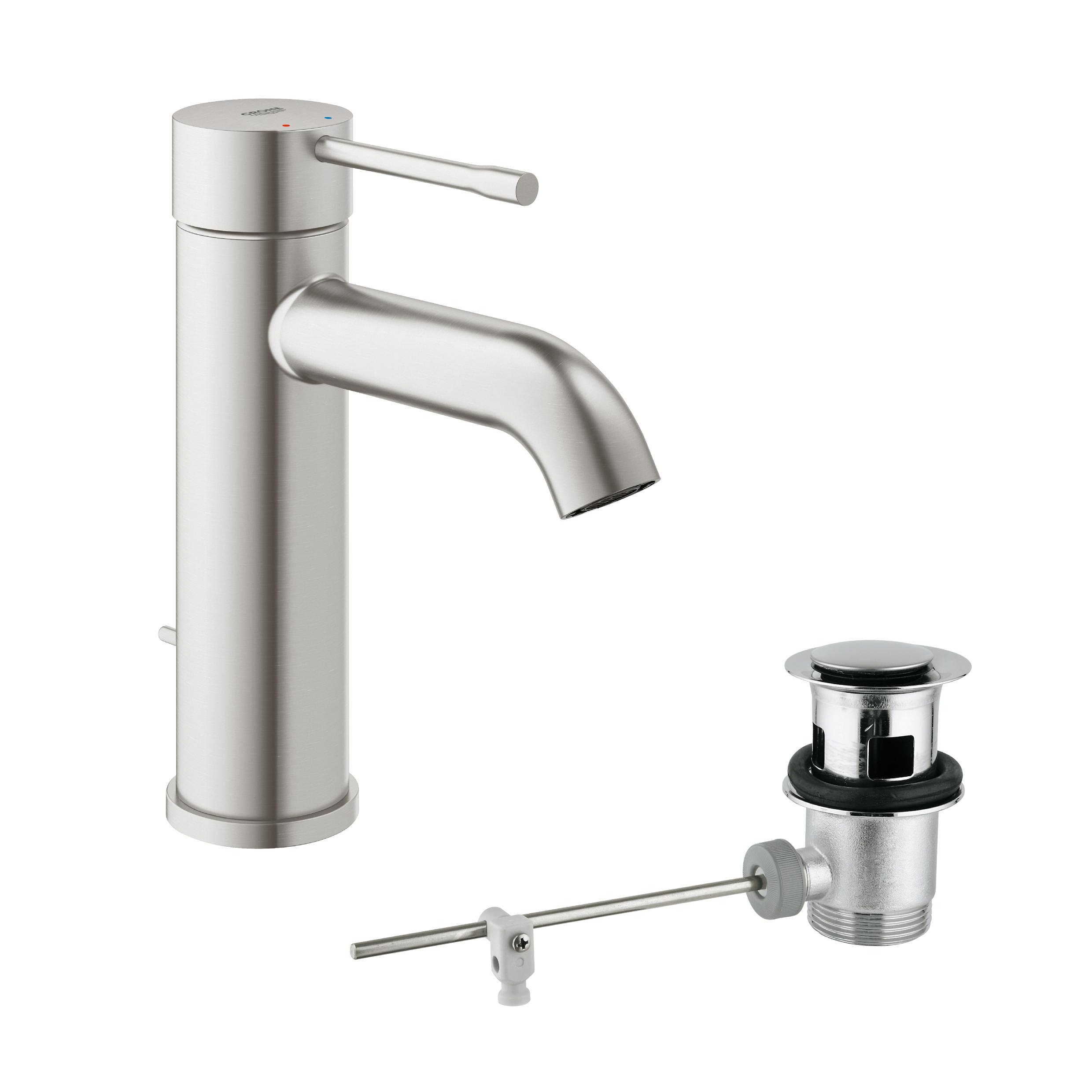 Darmowa Dostawa - Bateria umywalkowa stojąca supersteel Grohe Essence 23589DC1