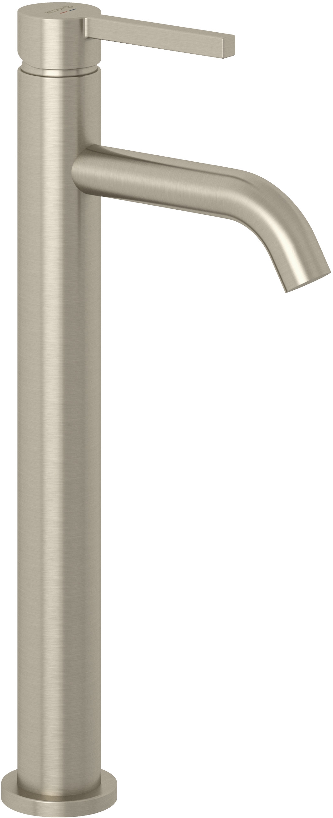 Darmowa Dostawa - Bateria umywalkowa stojąca nikiel Kludi Nova Fonte Pura 20298N515