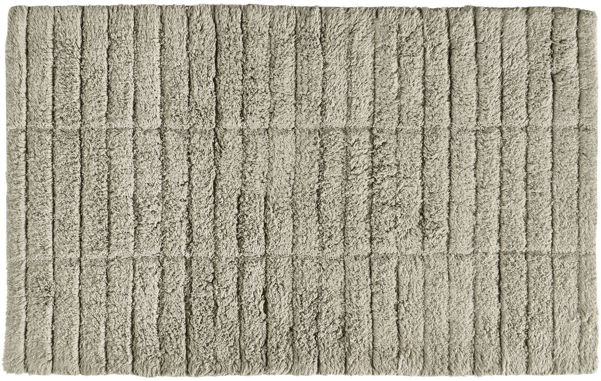 Darmowa Dostawa - Dywanik łazienkowy 80x50 cm prostokątny zielony Zone Denmark Tiles 13540