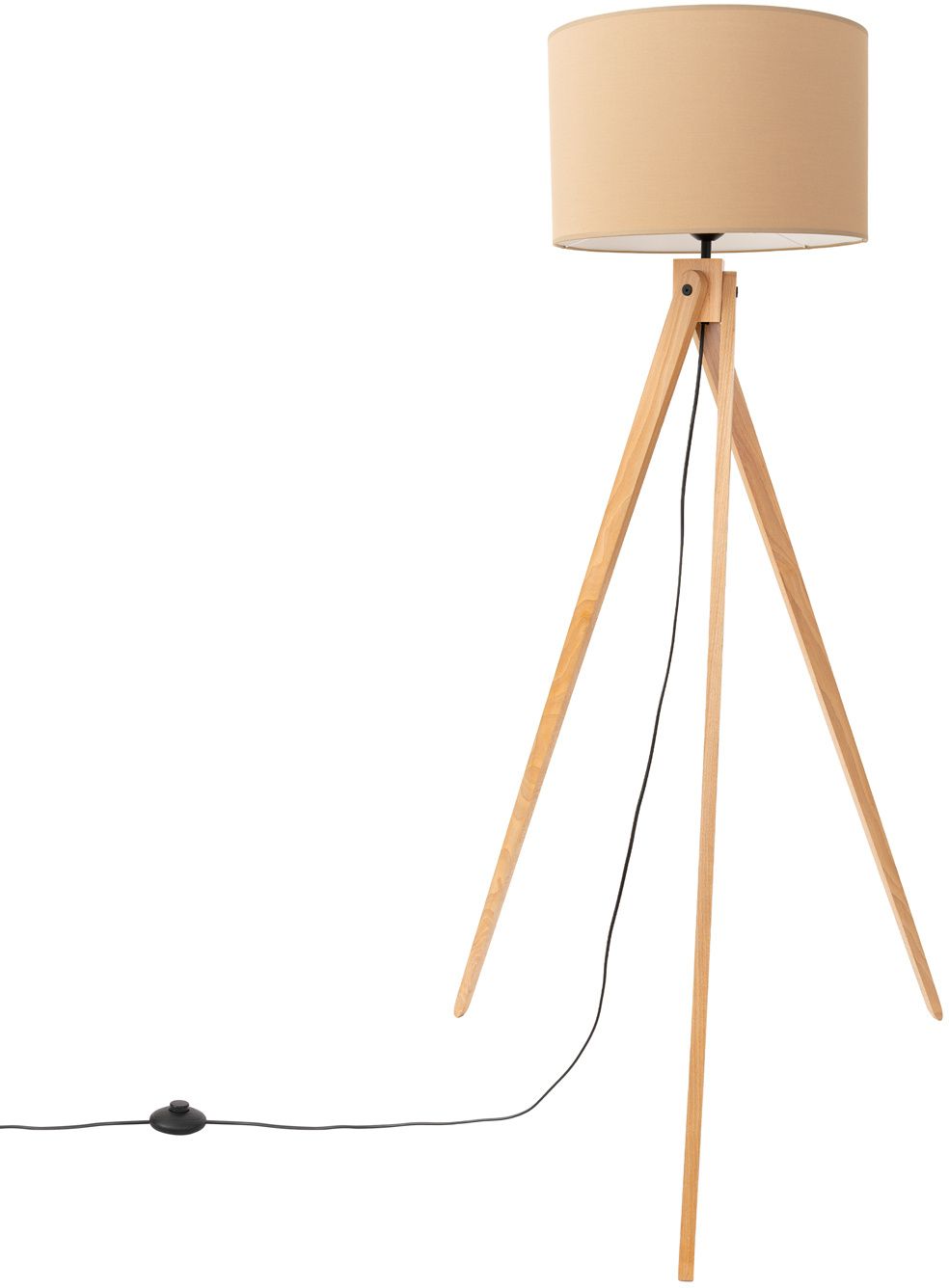 Darmowa Dostawa - Lampa stojąca 1x15 W beżowa Sollux Lighting Natt SL1905