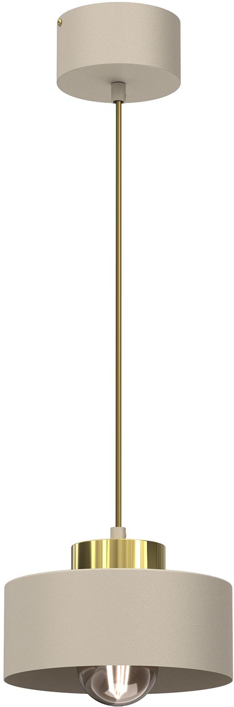 Darmowa Dostawa - Lampa wisząca 1x15 W beżowa Luminex Marti 9930