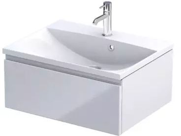 Darmowa Dostawa - Szafka 59.6x45.5x25 cm podumywalkowa wisząca biała Oristo Brylant OR36SD1S601