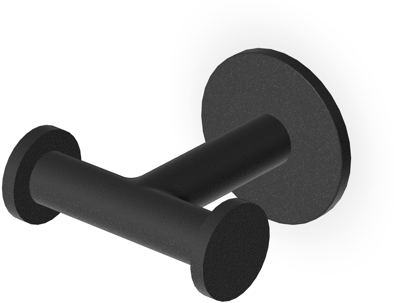 Darmowa Dostawa - Wieszak na ręcznik czarny Zucchetti Pan ZAC651N1