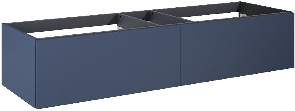 Darmowa Dostawa - Szafka 160x44.9x31.8 cm podumywalkowa wisząca niebieska Elita Look Slim RE081604027030