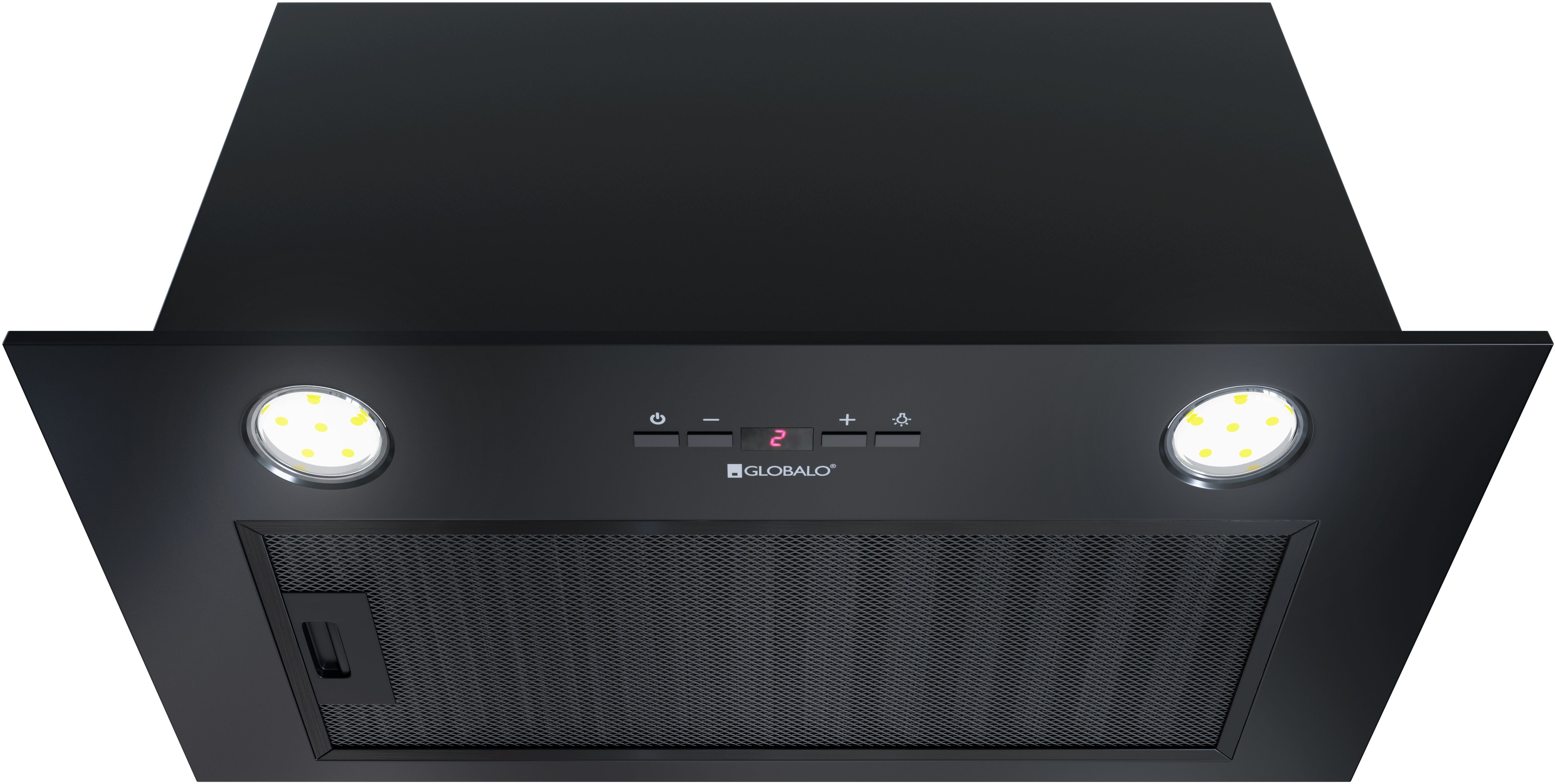 Darmowa Dostawa - Okap podszafkowy 69.6 cm czarny Globalo Design Laizeno LAIZENO701BLACK