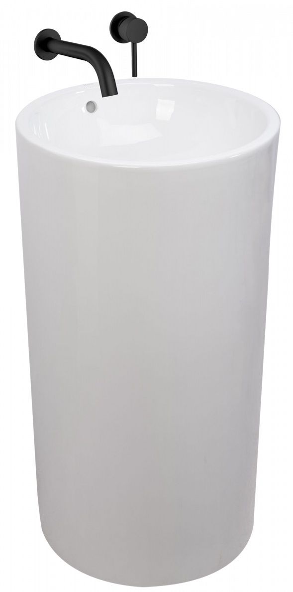 Darmowa Dostawa - Umywalka 46x44.5 cm okrągła biały Rea Estera REAU0756