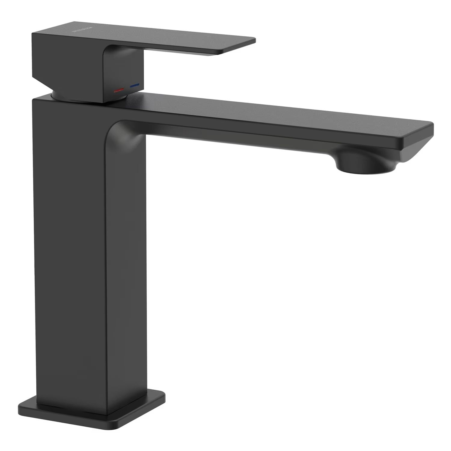 Darmowa Dostawa - Bateria umywalkowa stojąca czarna Kronenbach Quara 3.0 KB100350C11