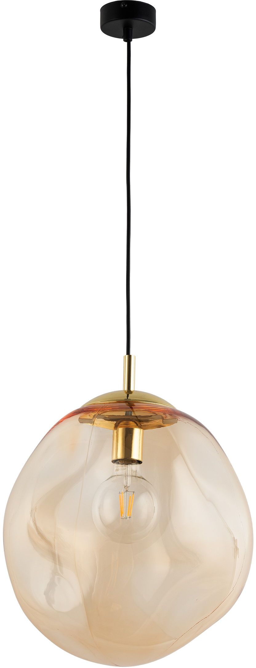 Darmowa Dostawa - Lampa wisząca 1x15 W złota TK Lighting Sol 4261