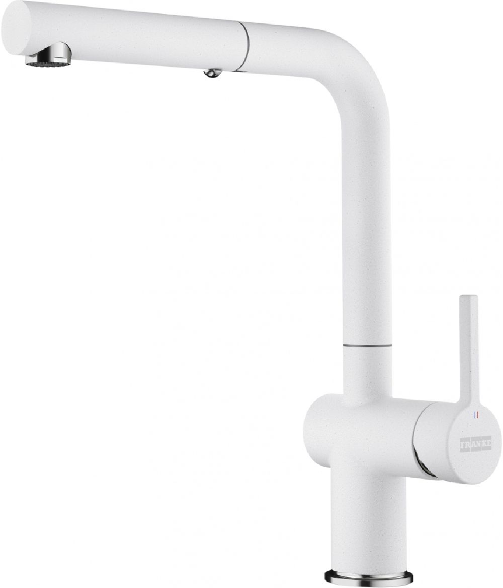 Darmowa Dostawa - Bateria kuchenna stojąca biała Franke Active L Pull-Out Spray 1150653387