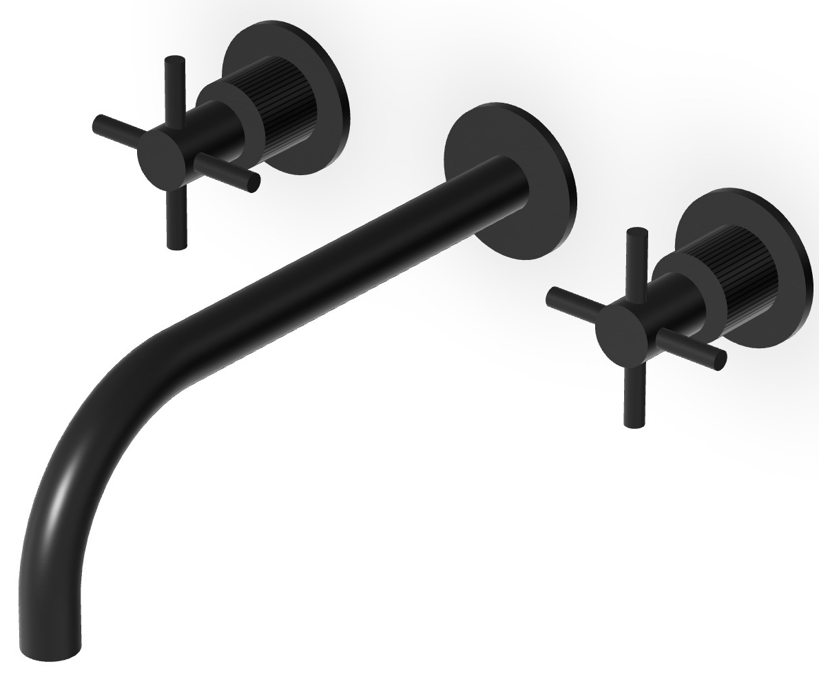 Darmowa Dostawa - Bateria umywalkowa podtynkowa czarna Zucchetti Helm ZHM761XP81G2