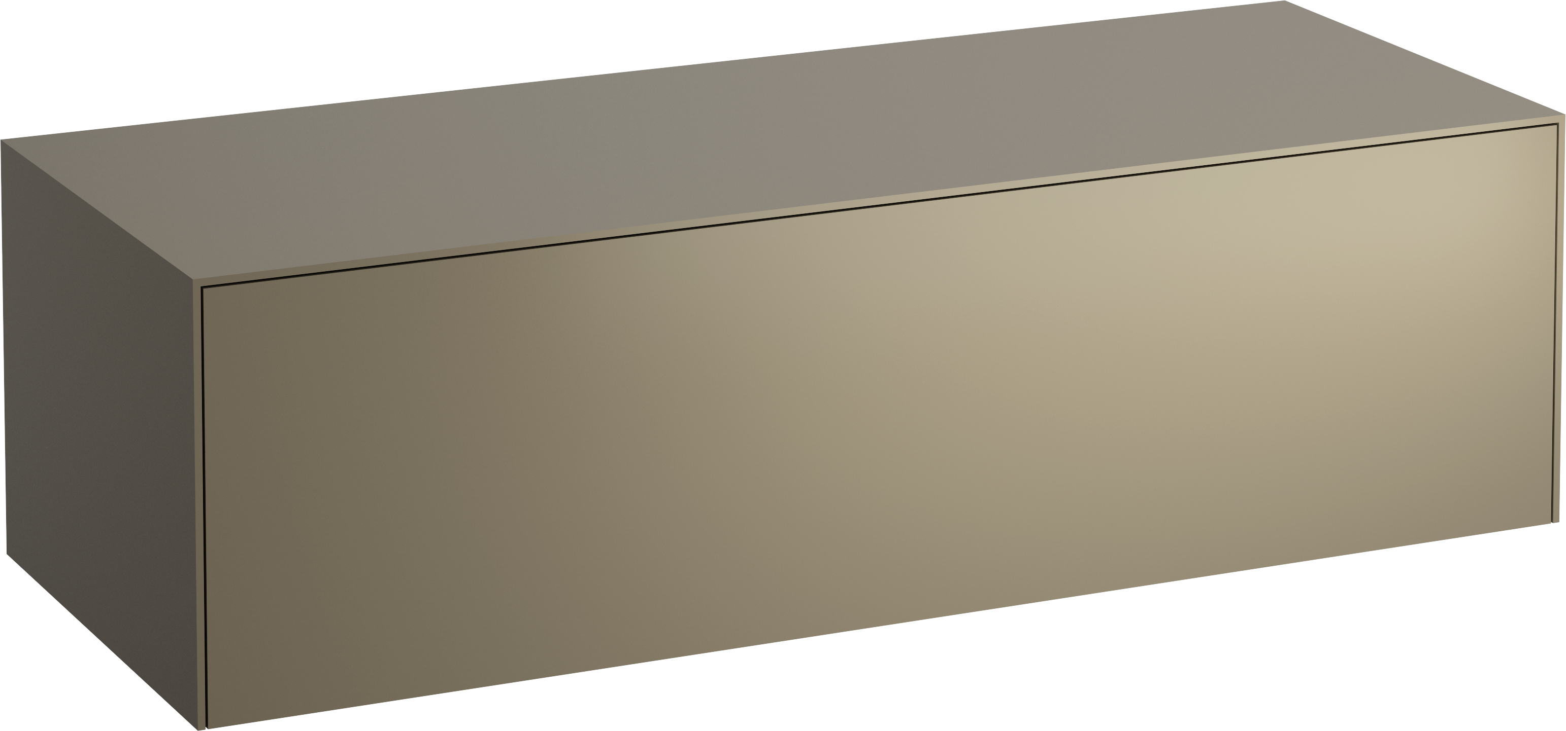 Darmowa Dostawa - Szafka z blatem 117.5x45.5x34 cm podumywalkowa wisząca kasztanowa Laufen Sonar H4054200340421