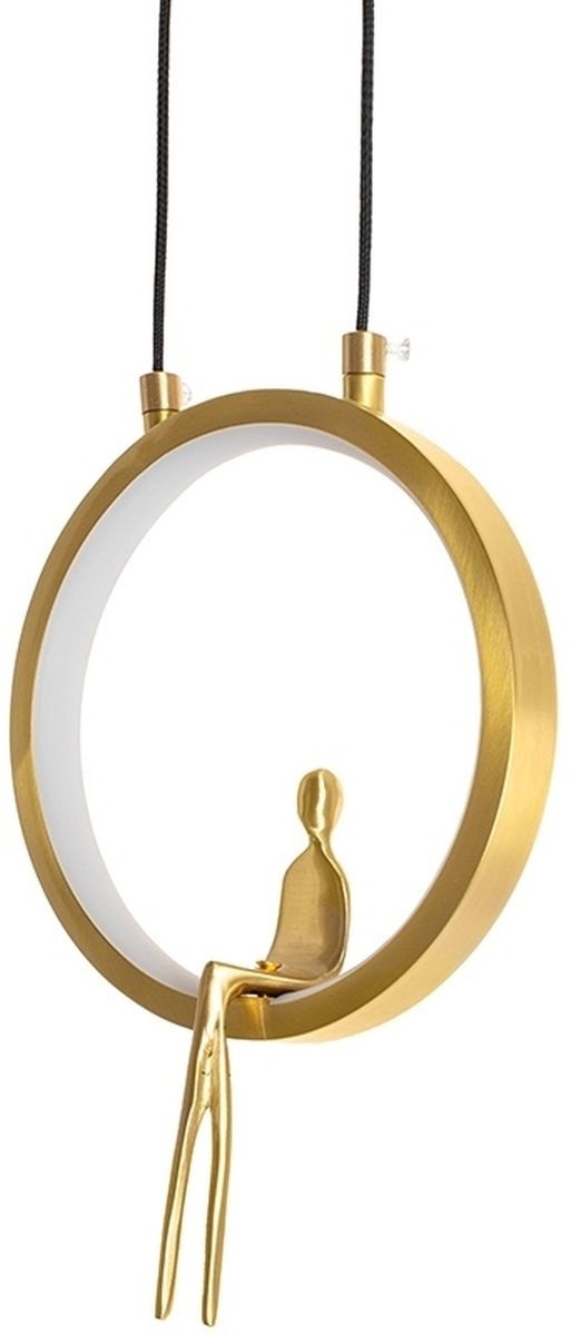 Darmowa Dostawa - Lampa wisząca 1x9 W złota Moosee Boy MSE1501100461