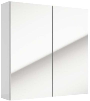 Darmowa Dostawa - Szafka 60x15x60 cm z lustrem biała Defra Salsa 242E06012