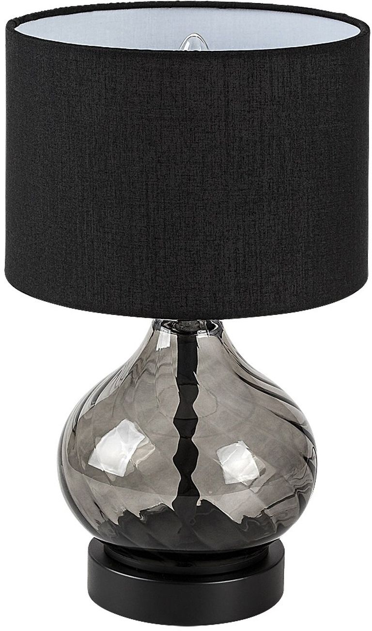 Darmowa Dostawa - Lampa stołowa 1x25 W czarna-przydymiona Rabalux Pirelo 74034