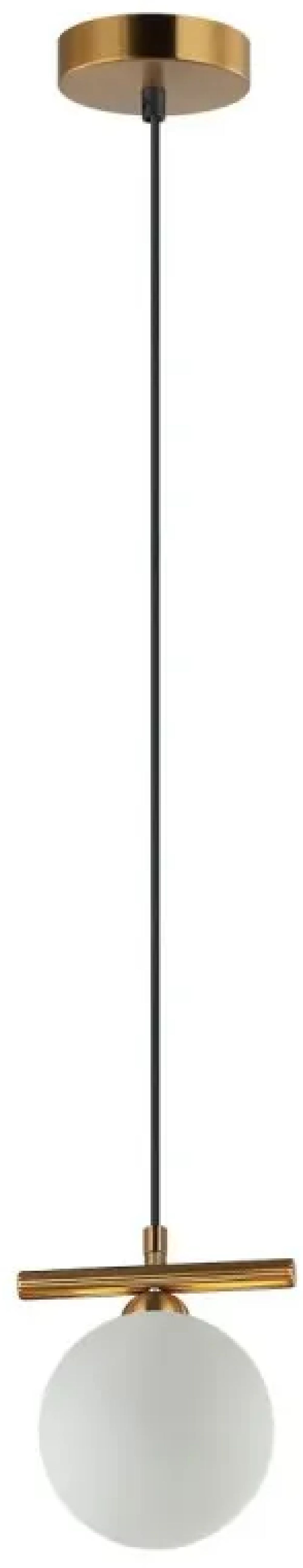 Darmowa Dostawa - Lampa wisząca 1x25 W złota Italux Merseta PND463321SBROW