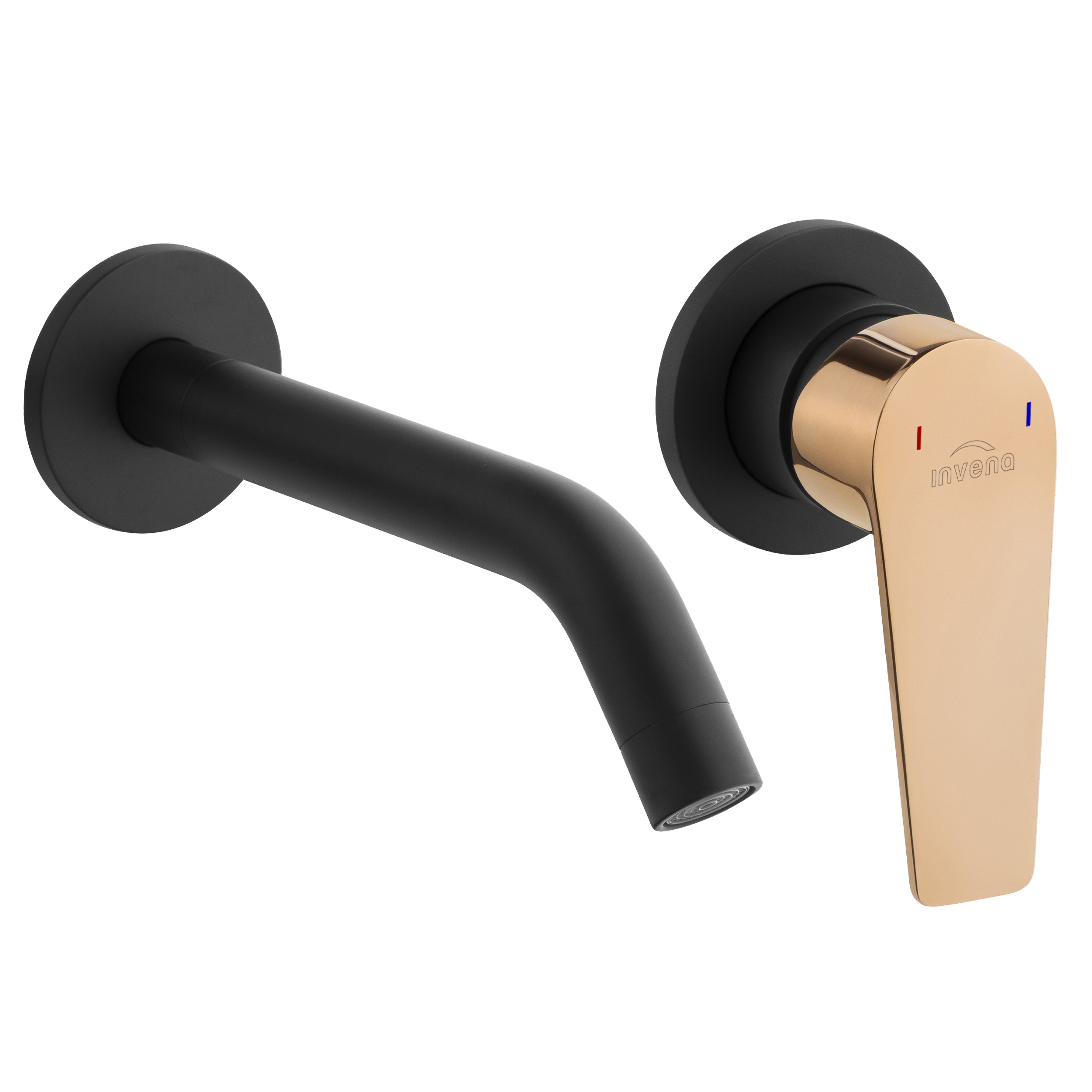 Darmowa Dostawa - Bateria umywalkowa podtynkowa czarny Invena Midnight BP35U14