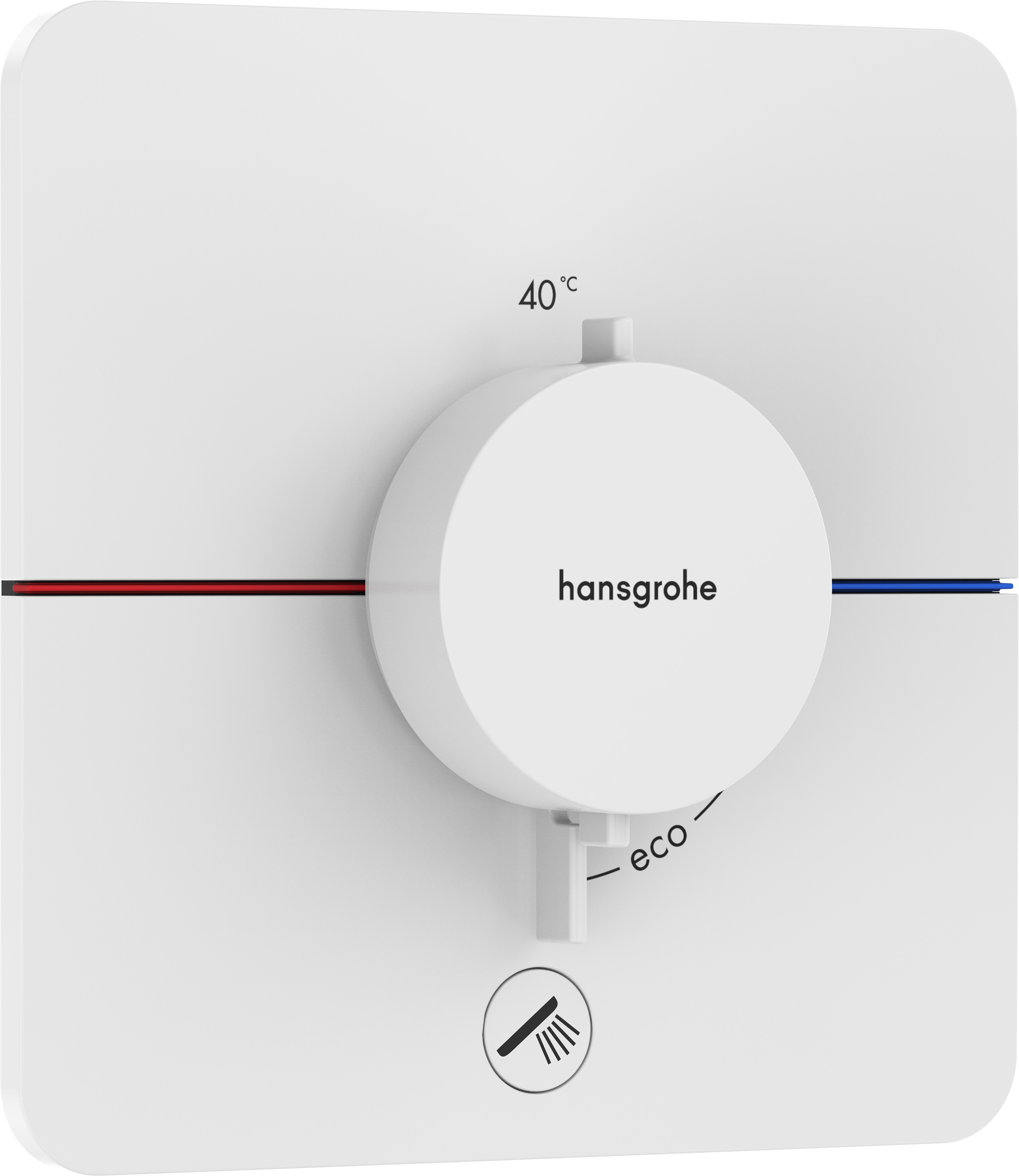 Darmowa Dostawa - Bateria prysznicowa podtynkowa biały Hansgrohe ShowerSelect Comfort Q 15589700