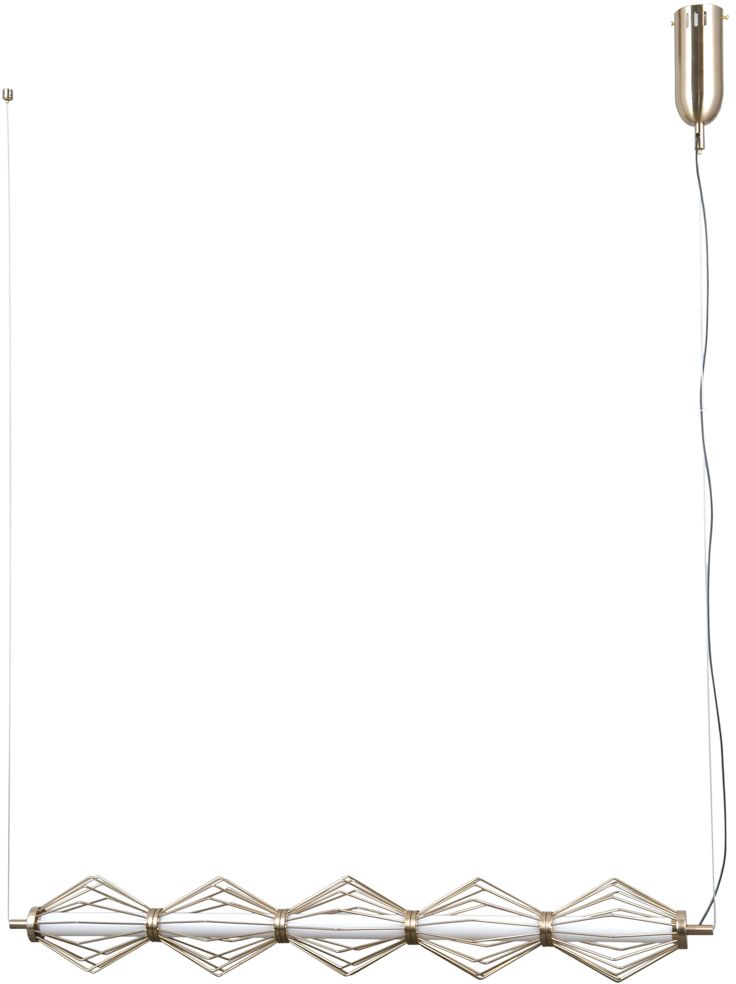 Darmowa Dostawa - Lampa wisząca 5x25 W złota Italux Sevil PND344035HBR